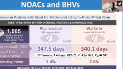 Quoi de neuf pour l'anticoagulation des valvulopathies ?