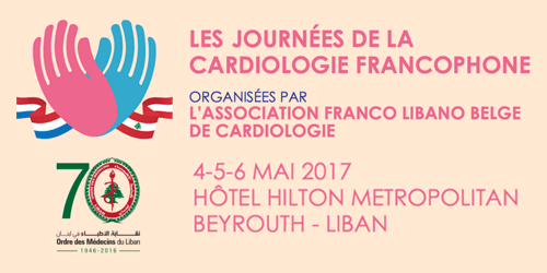 Journées de la cardiologie francophone à Beyrouth, Liban.