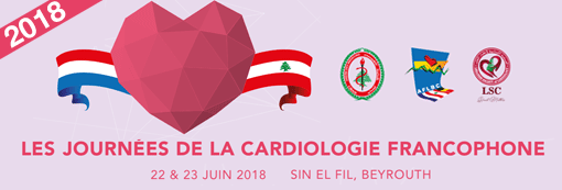 Journées de la cardiologie francophone
2017 à Beyrouth
